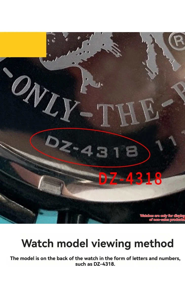 Зеркало в форме веера с синим светом, серебристо-черным, шелковым экраном для Diesel DZ 4413 4296 4372 4462 4504 4480, зеркало с поверхностью из минерального стекла