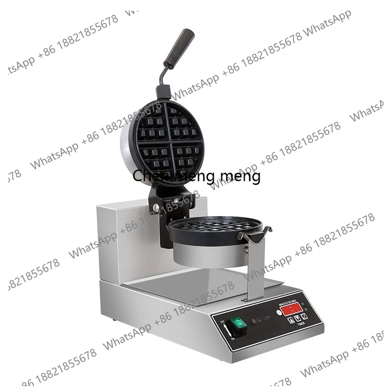 

Вафельная печь Машина для приготовления блинов Коммерческая роторная машина для кексов с одной головкой Коммерческая предпочтительная машина