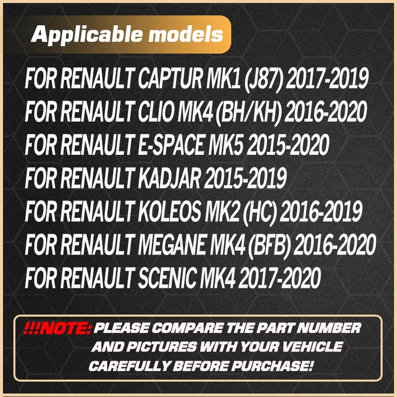 Voor Renault Captur MK1 Renault Samsung QM3 Renault Clio MK4 Renault E-Space MK5 Parking Distance Control 253A4-4101R 0263023998