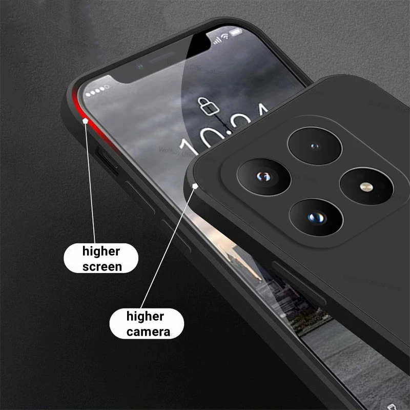 Para Xiaomi 17 Funda Xiaomi 17 17 Pro Max Funda de lujo TPU a prueba de golpes Funda protectora de silicona líquida para teléfono Xiaomi 17