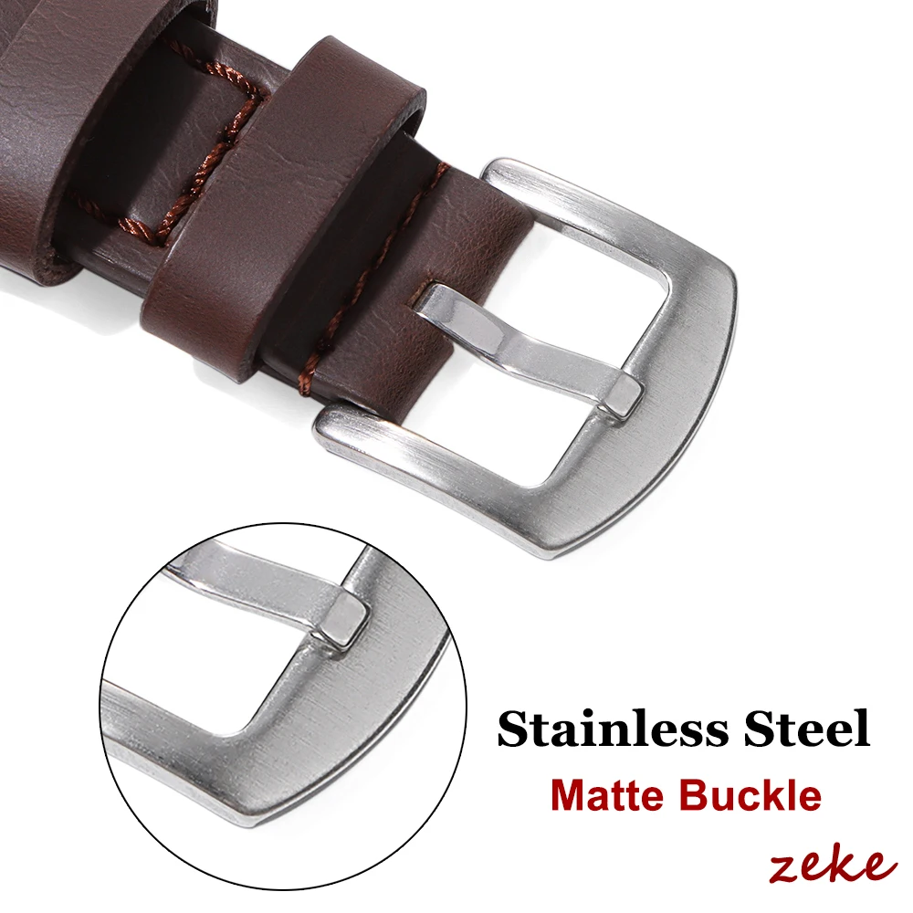 18 مللي متر 20 مللي متر 22 مللي متر 24 مللي متر حزام (استيك) ساعة ل أوميغا حزام ل Seiko الرياضة خمر براون حزام الساعات الرجال الجيش الرياضة سوار ل Smartwatch #5