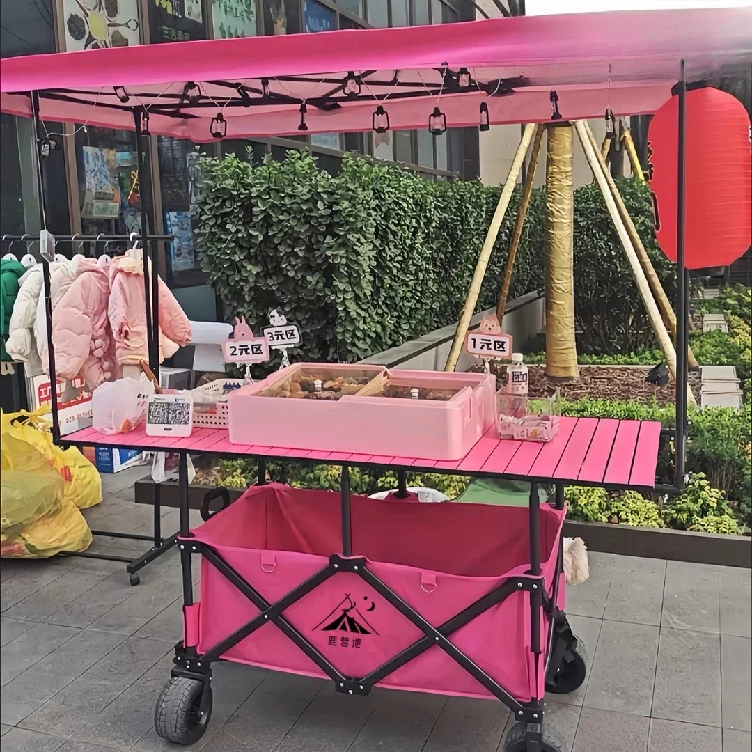 Grande carrozza d'auvent pliable et résistant à la lluvia, élévateur de stand de table