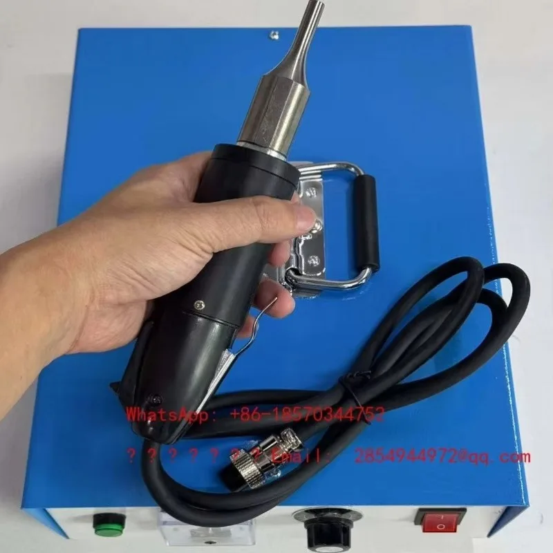 ying     35K Plastic Welding Handheld Ultrasonic Spot Welding Machine Modified Positioning Point Melting and Ironing Machine
