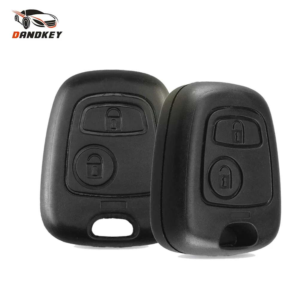 Dandkey No Blade Remote Key Shell Case per Citroen C1 C2 C3 C4 XSARA Picasso Peugeot 307 107 207 407 206 406 306 per Toyota AYGO