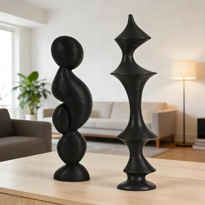 Italian Minimalist Craft Elegant Unique Ornament for Living Room Entryway Decor