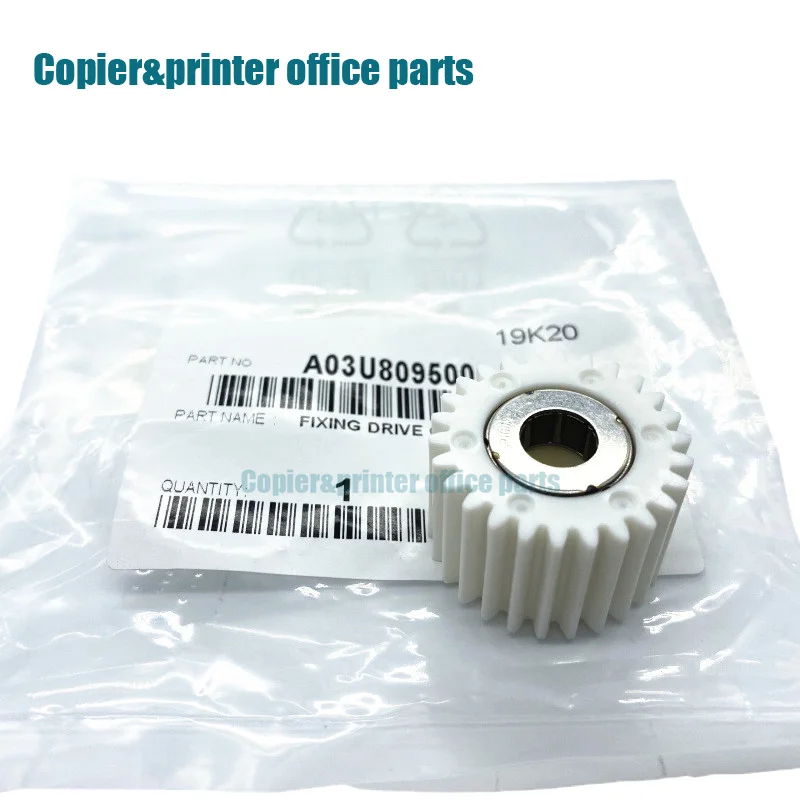 A03U809500 Fuser Drive Gear For Konica Minolta C7000 C6000 C6500 5500 C6501 Fuser Drive Gear 26T Printer Copier Spare Parts