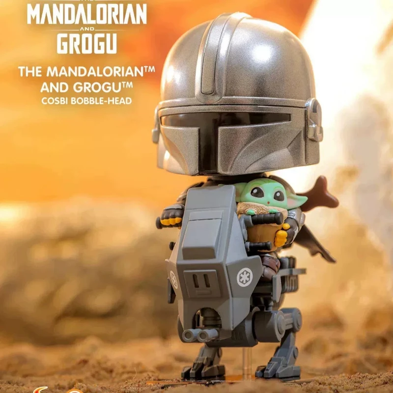 Star Wars : La série Mandalorian et Grogu – Boîte mystère – Figurine miniature mignonne et tendance – Jouet de collection de dessin animé – Cadeau