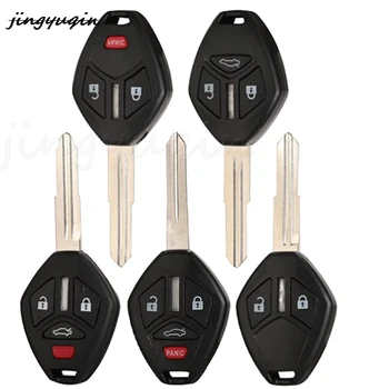 Jingyuqin 2/3/4 Bottoni Sostituzione Chiave A Distanza Dell'automobile Borsette Caso Fob Per Mitsubishi Outlander Galant Eclipse Lancer