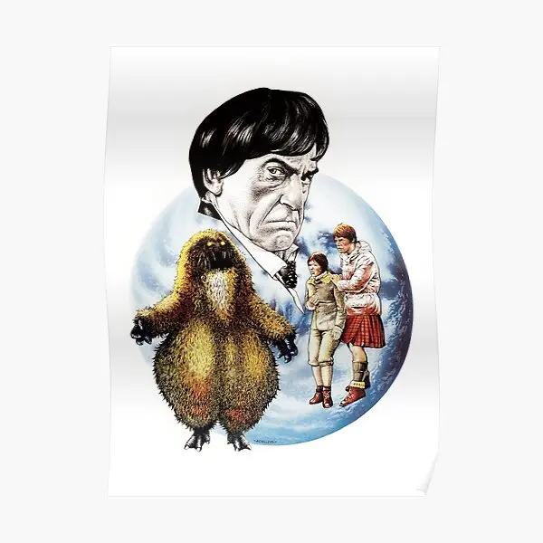 

The 2Nd Doctor And The Abominable Snowma, плакат, домашняя роспись, художественное украшение, винтажная Современная фотокомната, без рамки