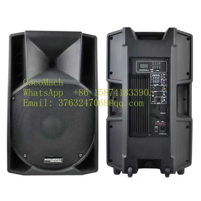 Accuracy Pro Audio CSW15AMXLQL 2SP BT Professional Studio Pro Active Speaker For DJ Stage Live Performance
