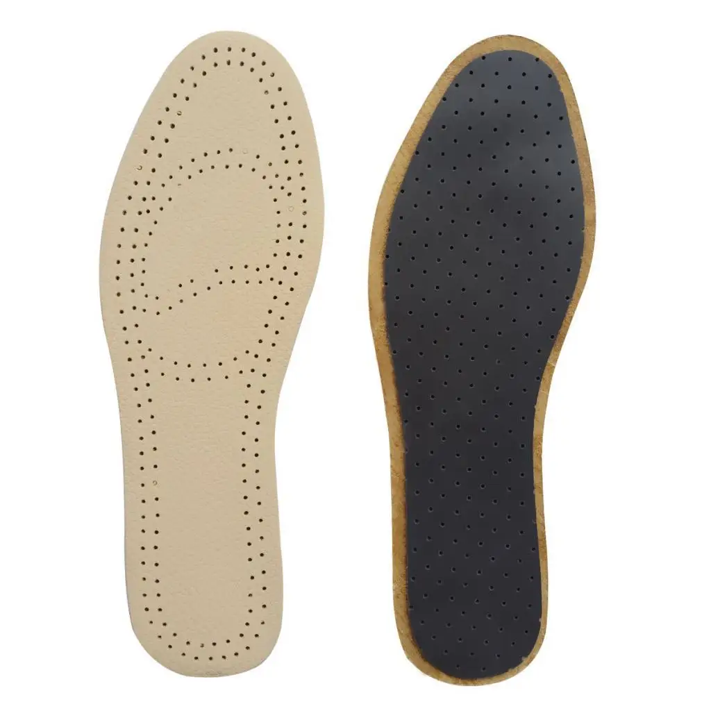 Latex Leather Insoles Absorbent Cushioning Insole Foot Odor Control Shoe Sole for Refreshing Shoes
