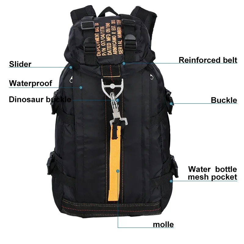 Military Tactical Backpack Army Rucksack Camping Hiking Climbing Gear  Bushcraft Travel Bags Durable Sports Backpacks - AliExpress 1524