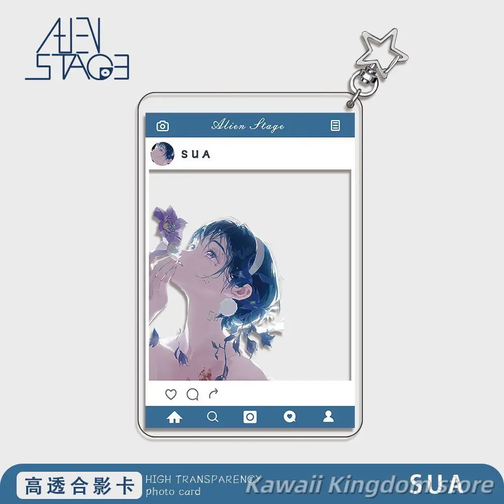 Инопланетянин Мизи Sua Till Ivan Hyuna Luka Косплей Аниме Фотокарта Прозрачная карта Акриловый кулон Коллекционный орнаментИгрушка в подарок
