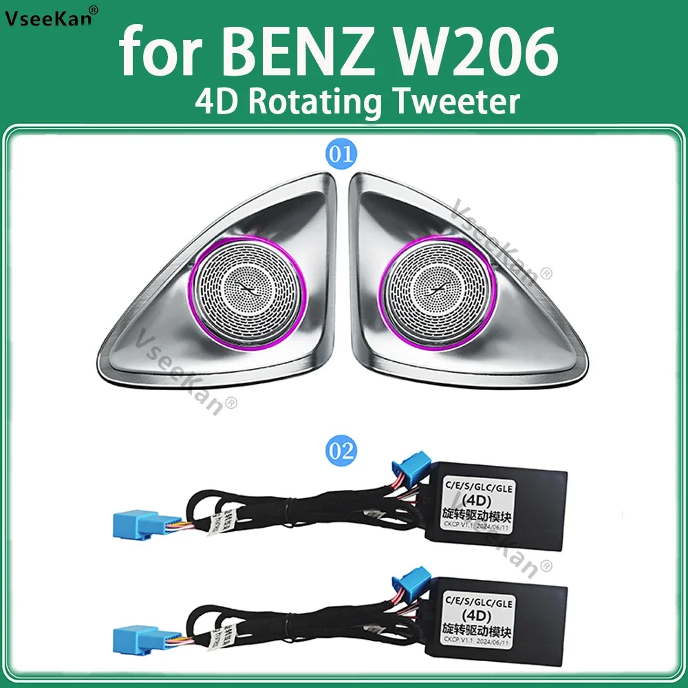 For Benz C W206 ambient light 1:1mold special style Symphony lights ambient light car Lights interior atmosphere