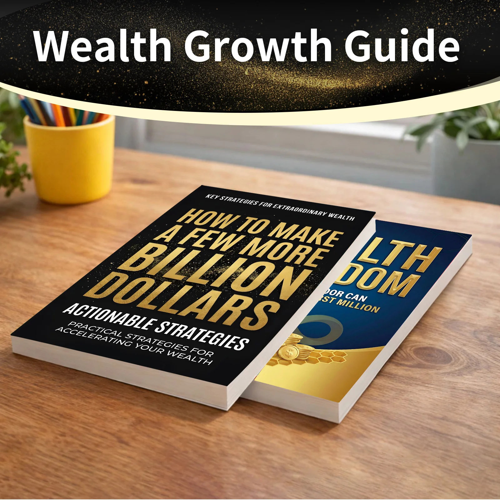 2-Book Wealth Building and Financial Freedom Collection, Includes Wealth Freedom and How to Make a Few More Billion Dollars
