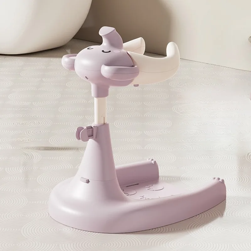 Cartoon New Born Baby Items Baby Bathing Stand, Children's Bath Tub Wash Butt Tub, Foldable Portable Baby Bathtub with Stands