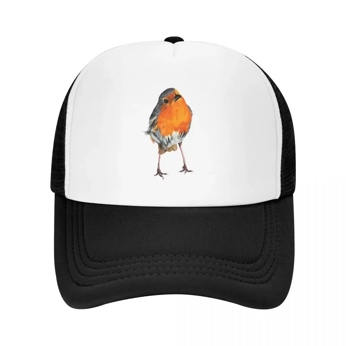 Red Robin - Robin Redbreast - songbird - Christmas Robin Wild bird Baseball Cap Hat Man Luxury Christmas Hat Ladies Men's