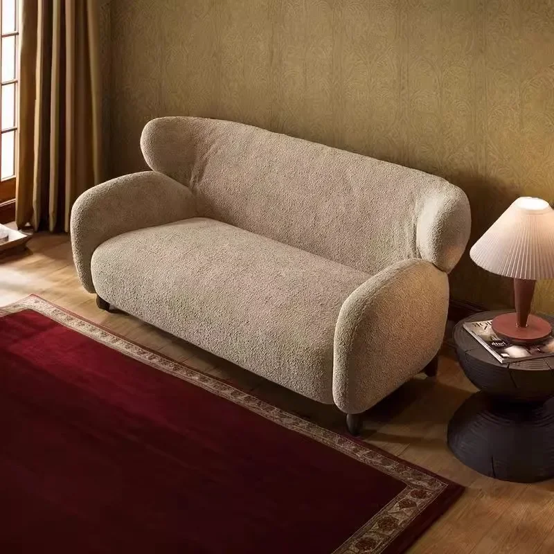 إبداعي، أريكة، منزل، غرفة معيشة، سرير وإفطار، شقة صغيرة، قماش، أريكة، فندق، صف مستقيم #3