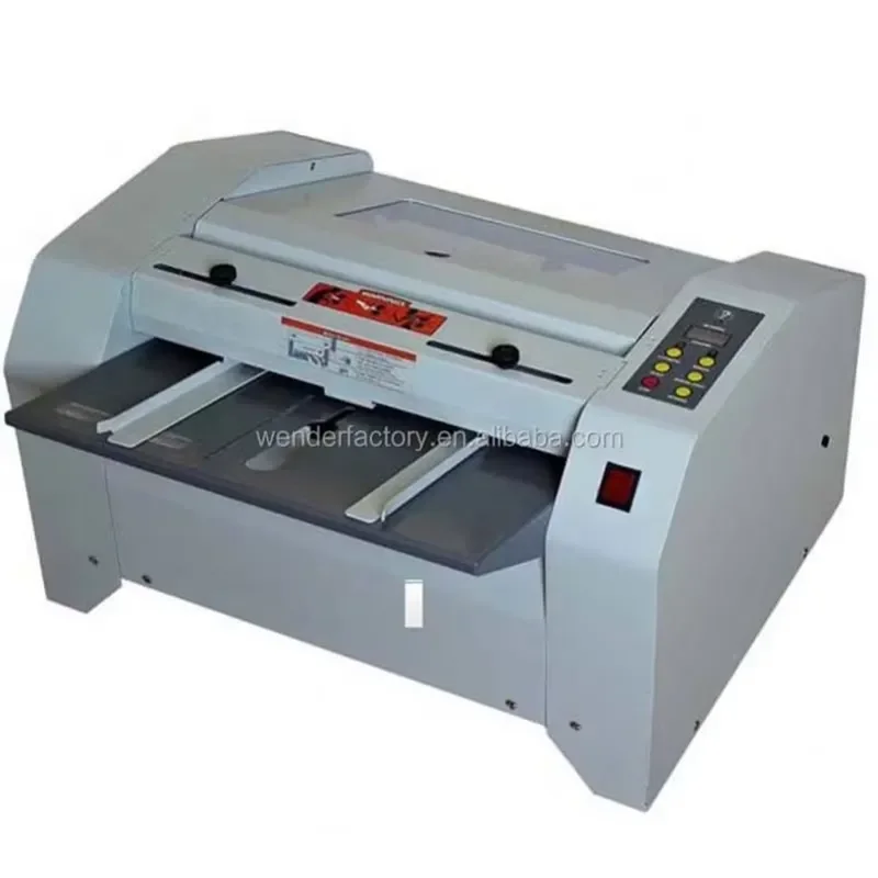 CE Certificate ZY-2 High Quality Desktop Semi-Automatic A3 Paper Szie Office Paper Folding and Binding Machine