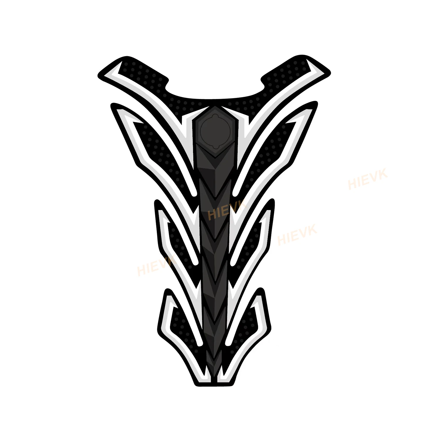 Universal Motorcycle Fuel Tank Pad Protector Sticker 3D Rubber Decal Suitable for Yamaha Honda Kawasaki Ktm BMW Ducati Suzuki image 5