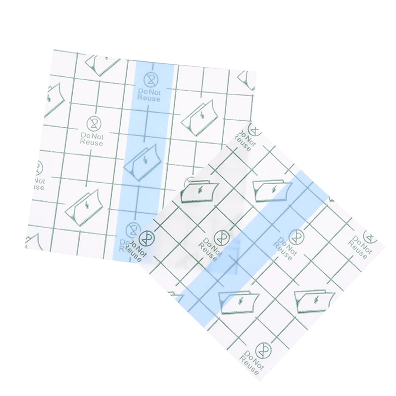 شريط شفاف PU مضاد للحساسية شريط تثبيت تضميد الجروح الطبية 100 قطعة شريط لاصق طبي مقاوم للماء