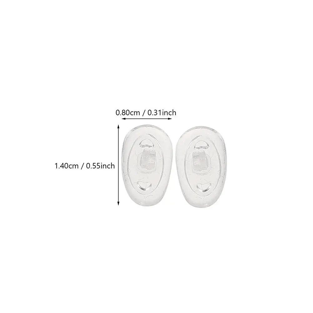 Silicone Nose Pads for Glasses – Replaceable Anti-Slip Comfort Fit Eyeglass Accessories