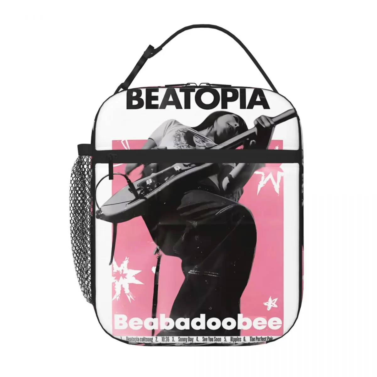 Bestselling Beatopia - Beabadoobee Oversized Commuter Lunch Bag Festival Outing Insulated Tote