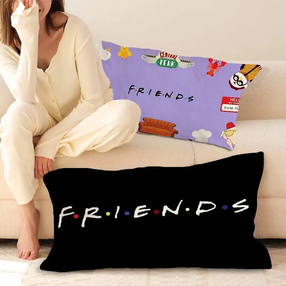 Friends Tv show New Arrival Polyester Pillow Towel - Four-Season Universal Soft Cartoon Thickened for Household Use