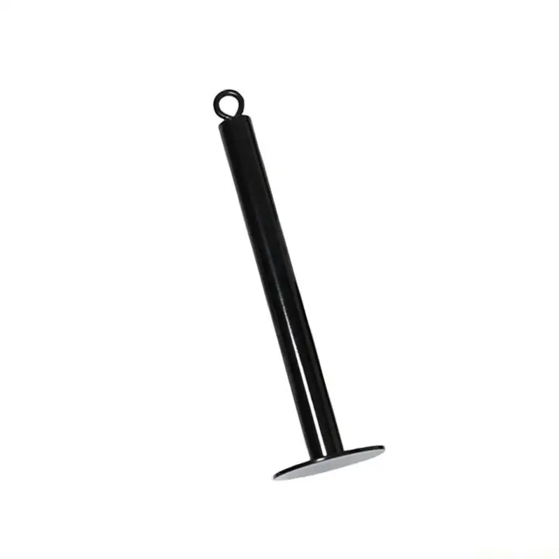 U2JB Steel Fixed Bracket Loading Pin with Heavy Duty Carabiner, Gym Fitness Barbell Weight Plate Barbell Plate Weight Tray