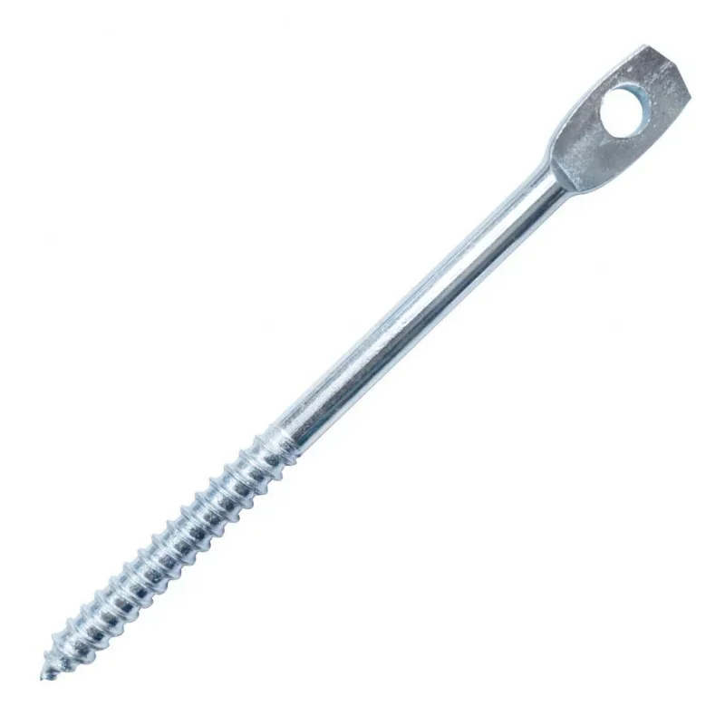 4 Eye Lag Wood Dura-Screws Zinc Plated (Qty 1000)