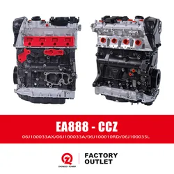 EA888 GEN2 2.0T CCZ Gasoline Engine Assembly Motor Car Accessoire Aксесуари Aвтомобільної Araba Aksesuarları for Audi Q3 CC Golf