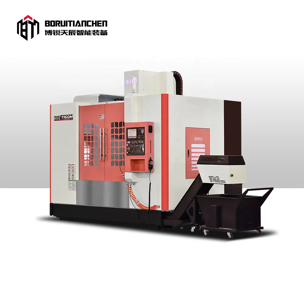 BRTC VMC1160H 3 Axis Cnc E Rail Vertical Hining Center With Tool Changer