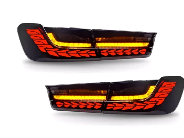 Suitable For 19-22 BMW 3 Series G20 G28 Tail Light Assembly Modification With LED Dragon Scale Driving Flow Light Turn Signal