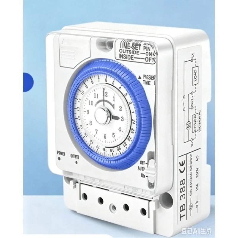 Mechanical Timer TB388 96 Groups 24 Hours Time Control Switch TB35-N