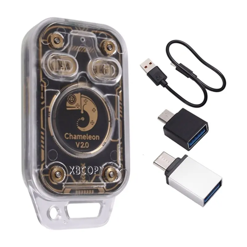 【PROMOTION】RFID Smart Chip Reader Emulator Chameleon V2.0 125K 13.56Mhz Card Decode Chameleon Ultra NFC Duplicator+ 9XUID Keycha