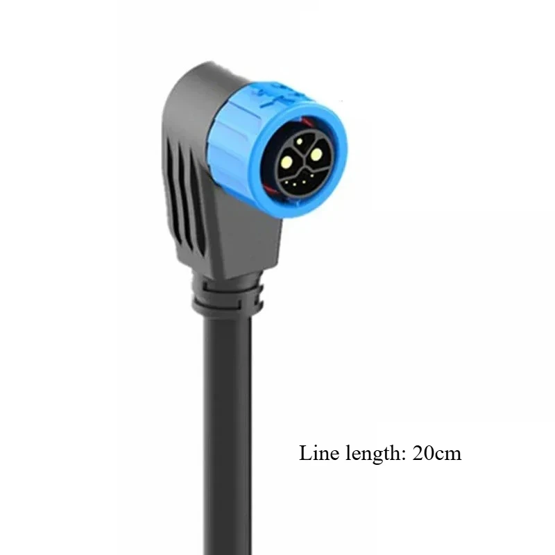 M23 2 + 1 + 5 Batterij Connector Motorfiets Lader Stopcontact 50A Energie Lithium Elektrische Fiets Man Vrouw poort Opladen Draad