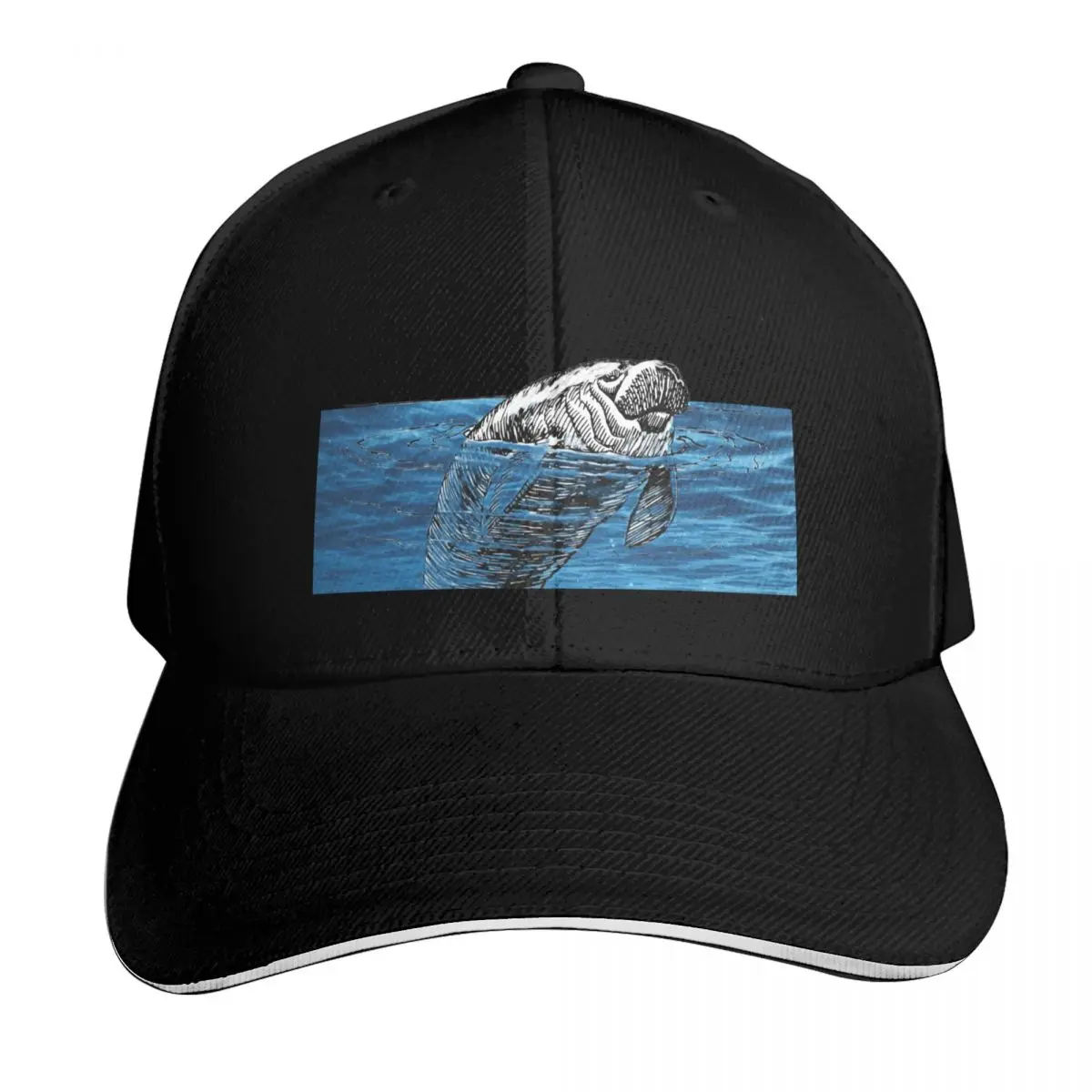 Just a girl who loves manatees - manatees lover quote Baseball Cap Men Women Casual Summer Sport Sun Cap