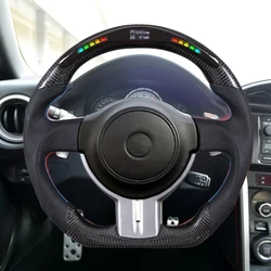 Carbon Fiber Steering Wheel Customized 2012 2013 2014 2015 2016 2017 2018 2019 2020 For Toyota GT86 For Subaru BRZ