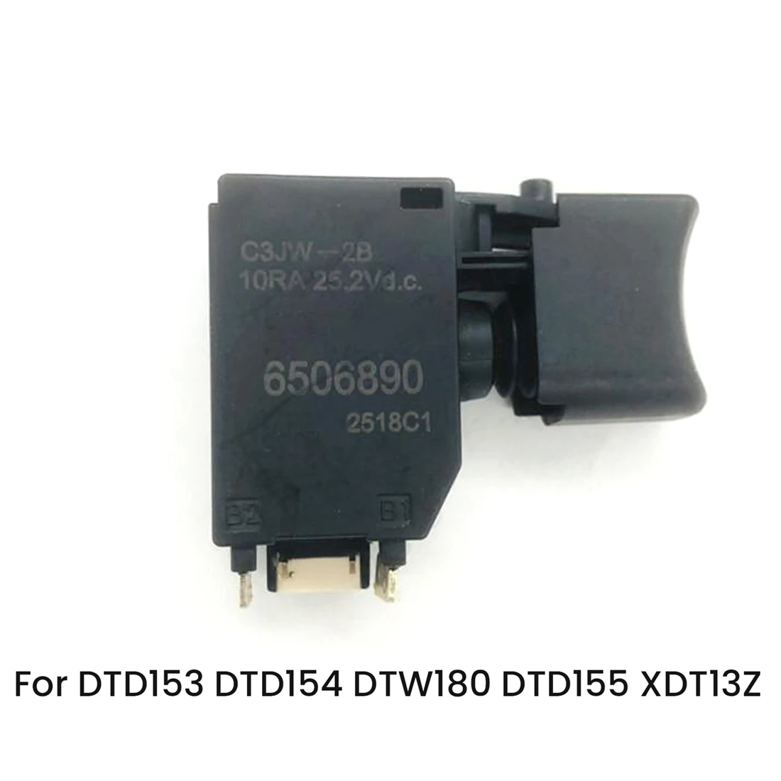 Big Discount Switch 6506890 for Makita DTD153 DTD154 DTD154RTE DTD154Z XDT13Z DTD153RFE DTW180 Cordless Impact Driver Tool Parts