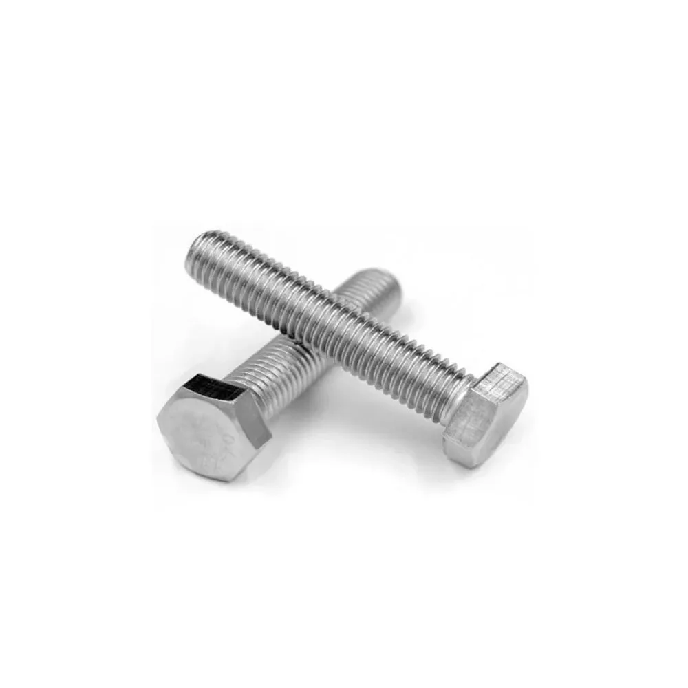 304 Stainless Steel American-made ANSIB18.2.1 Screw 1/4 5/16 3/8 7/16 1/2 5/8 Standard Hexagon Head Bolt External Hex Head Screw