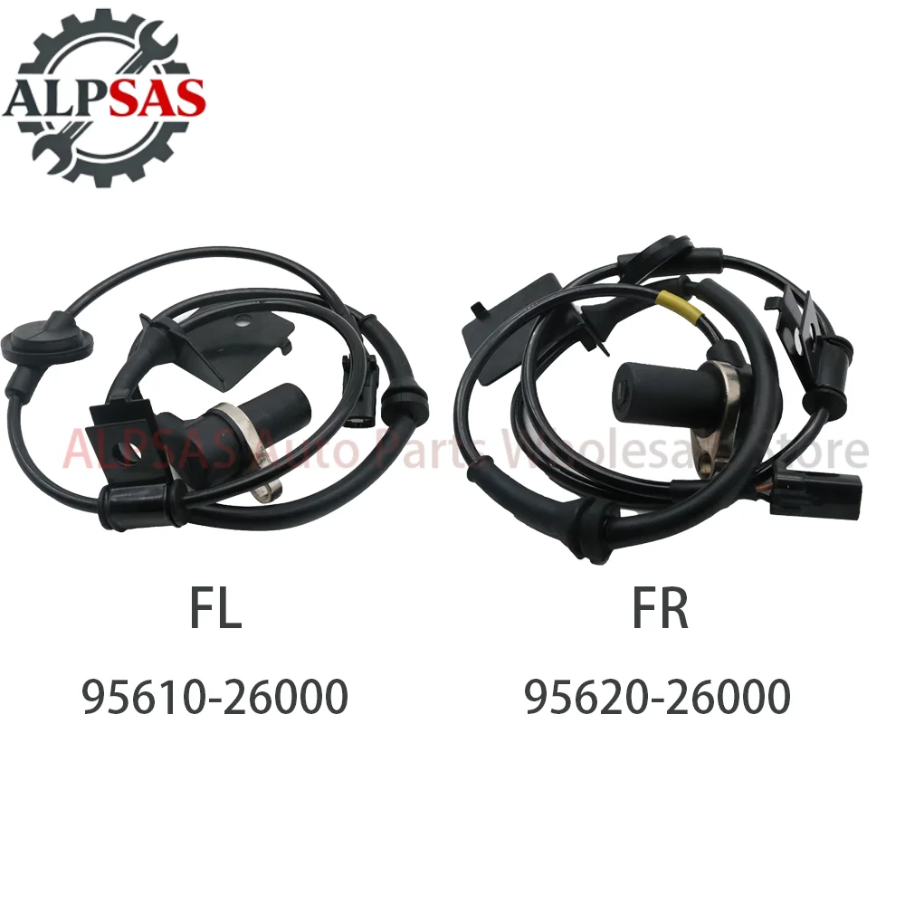 

95610-26000 95620-26000 Передний левый/правый датчик скорости колеса ABS для Hyundai Santa Fe 2001-2006 гг. 2,7 3,5 л, аксессуары, запчасти