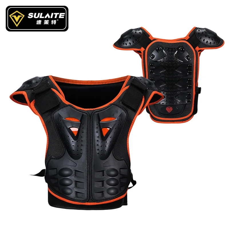 Children's Roller Skating Protective Gear Skating Chest and Back Night Reflective Equestrian Riding Armor Riding Armo