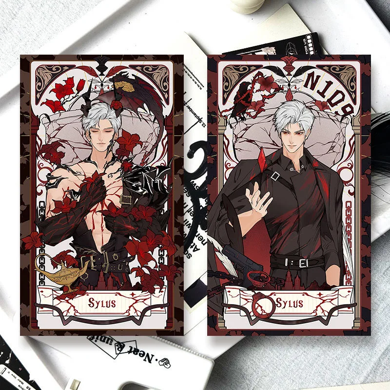 

Новая игра «Любовь и глубокий космос», маленькая карточка сбоку болельщиков Sylus, домашний аниме-стиль, высокая красота, односторонняя карта, подарок