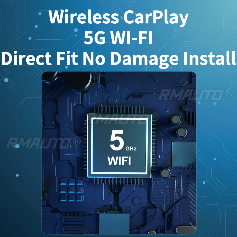 RMAUTO Wireless Apple CarPlay MMI for Audi A4 A5 2009-2015 Android Auto Mirror Link AirPlay Support Reverse Image Car Play
