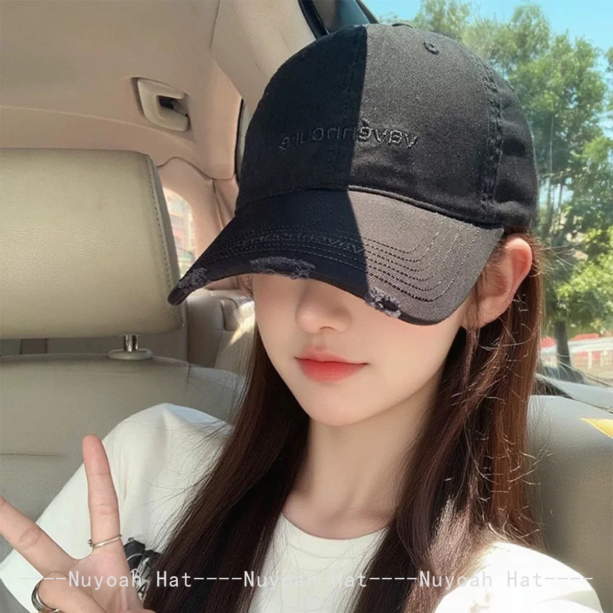 جديد الرجال النساء الأمريكية خمر خطابات مطرزة قبعات البيسبول ظلة الشارع تنوعا كسر بلغت ذروتها قبعات الموضة الشخصية #4