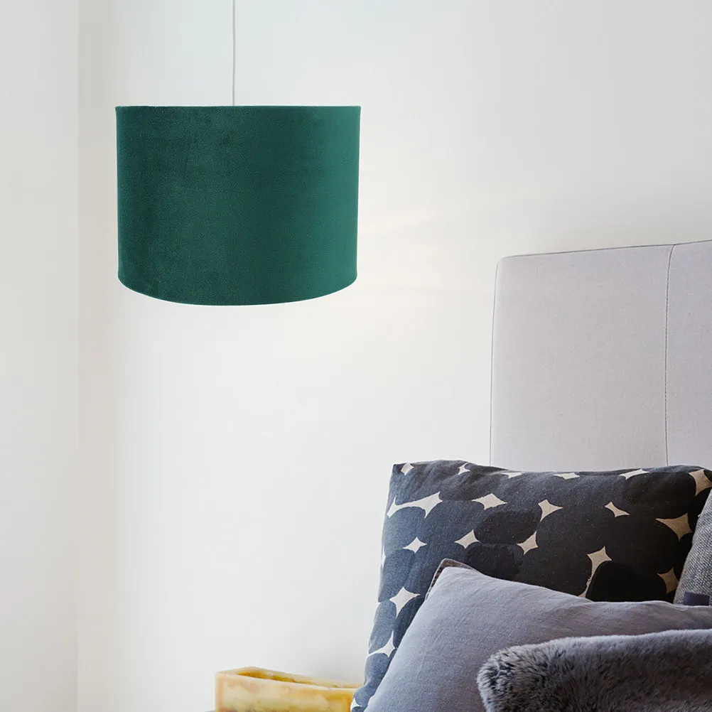 Exquisite Lined Lampshade Made of High Grade Material Simple Cloth Lamp Cover Creates Romantic Atmosphere Non