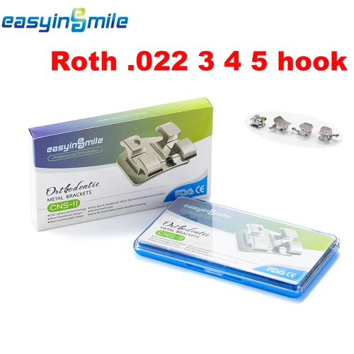 Imagen 2 del producto Material Dental Easyinsmile para Mini soporte Orungan soportes de Metal Roth/MBT 345 022 de alta calidad