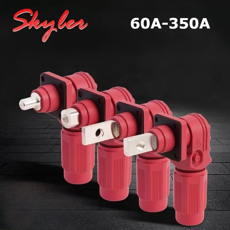 60A 100/120A 150/200A 250A 300A Single Core Power Storage Termianl Block Wall Mounted Power Output 350A Energy Storage Connector