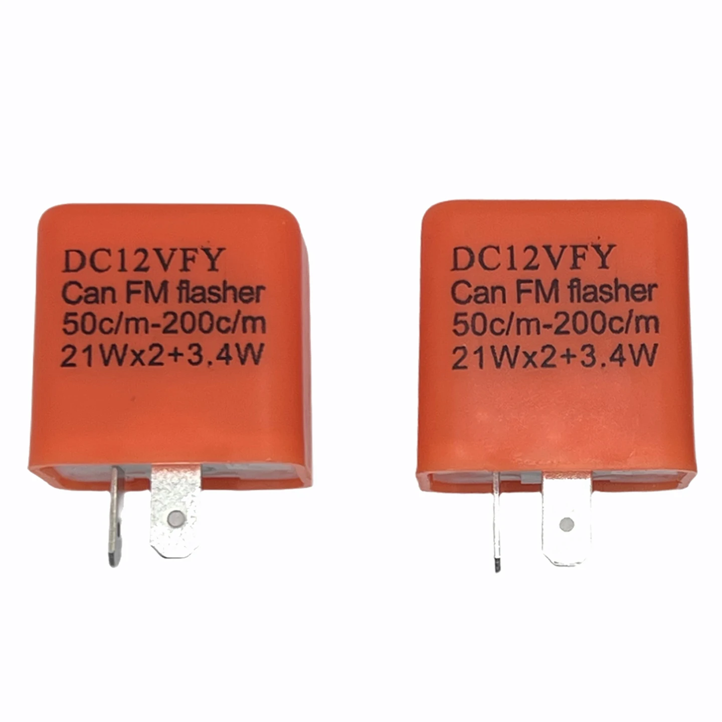 2Pin Motorcycle LED Flasher Relay Adjustable Frequency of Turn Signal Blinker Indicator Flasher Relays For Motorbike Accessories