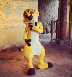 Christmas The Lion King Timon Mascot Costume Adult Cartoon Character Outfit Suit Large-scale Activities Attract Customers